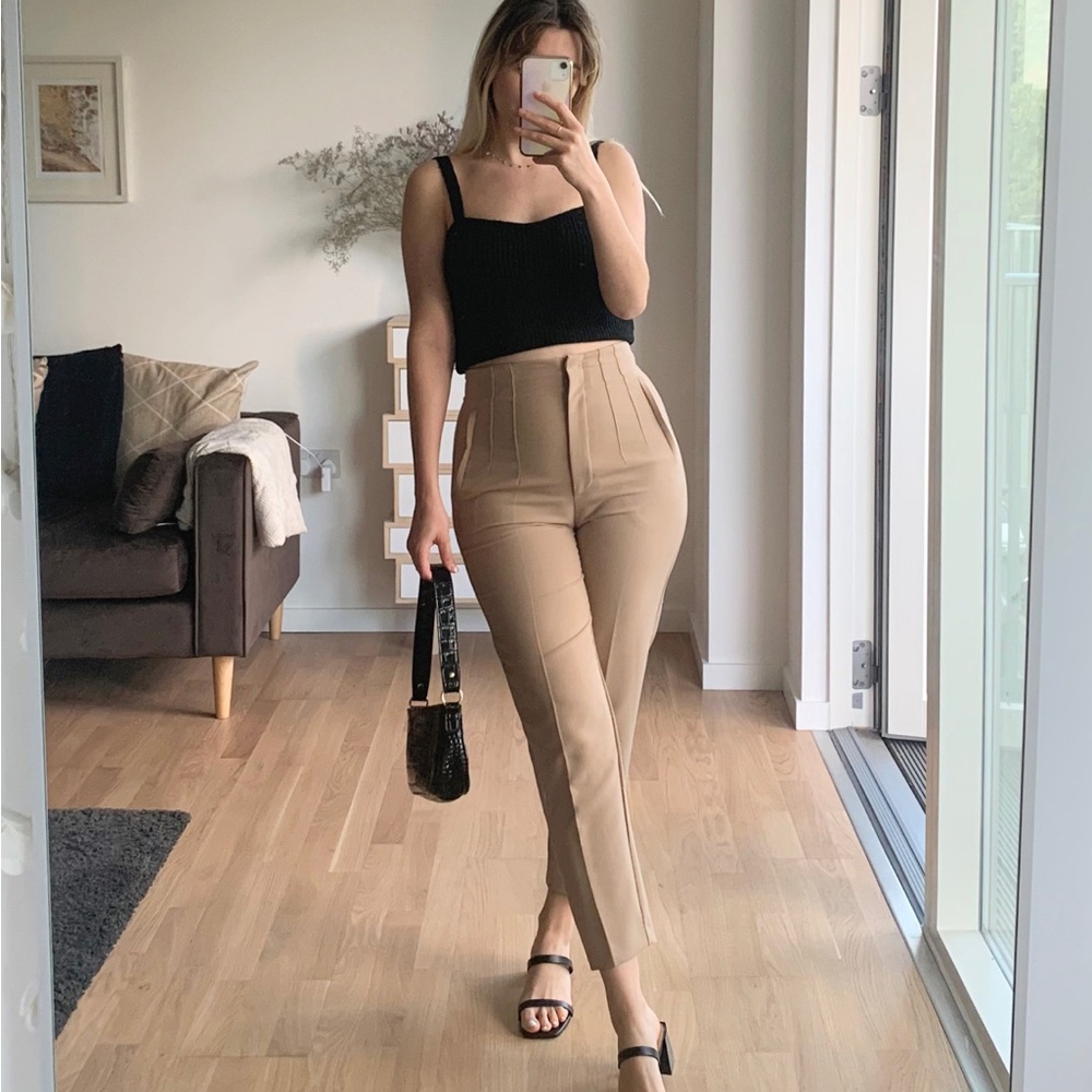 Zara High Waisted Trousers